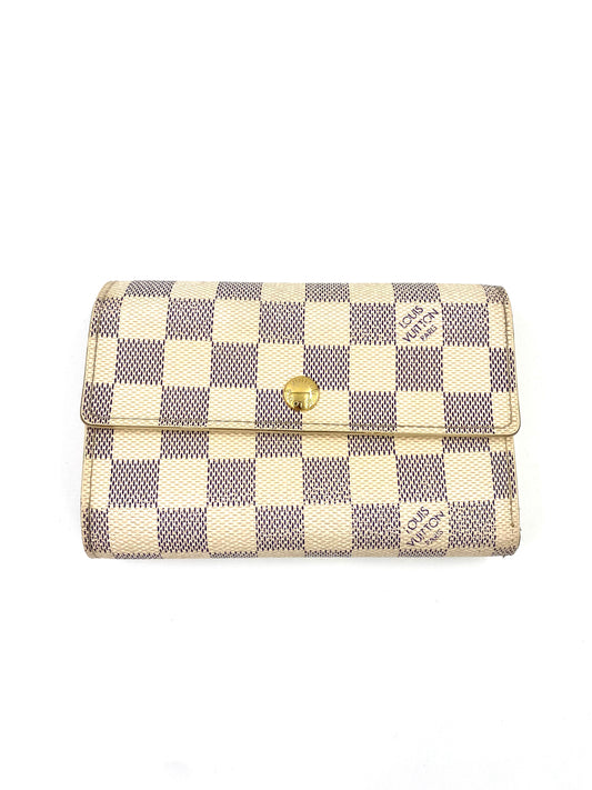 LOUIS VUITTON Portemonnaie Alexandra Damier Azur