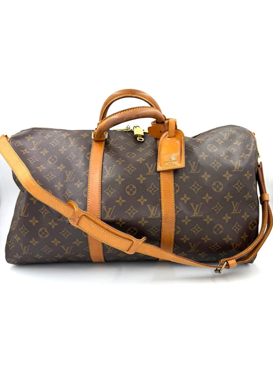 LOUIS VUITTON Keepall 50 Bandouliere Monogram Canvas - Clutch & Macarons - VI0943 - Clutch & Macarons - 