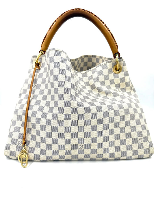 LOUIS VUITTON Artsy MM Damier Azur Second Hand - Clutch & Macarons - CA5101 - Clutch & Macarons - 