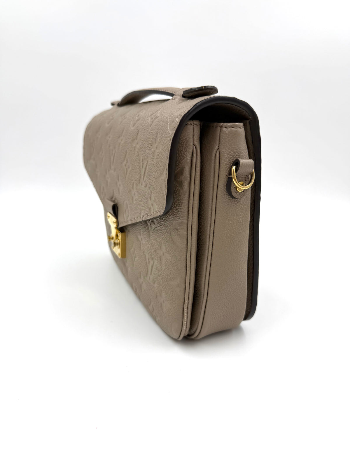 LOUIS VUITTON Pochette Metis Monogram Empreinte Tourterelle