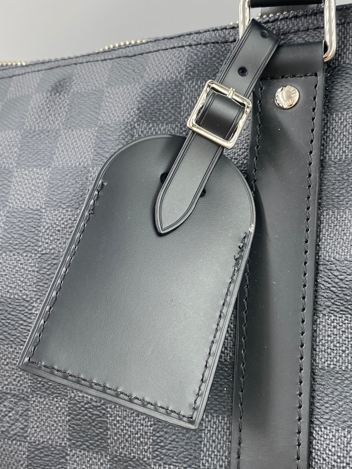 LOIUS VUITTON Keepall Bandouliere 55 Damier Graphite