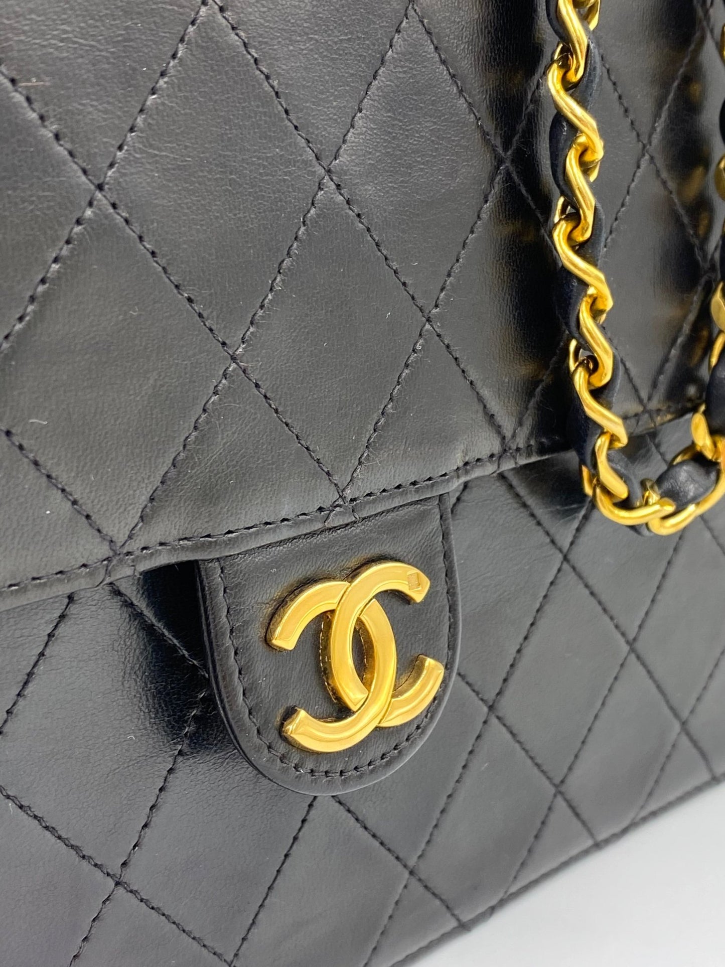 CHANEL Classic Singel Flap Bag medium schwarz - Clutch & Macarons - 4408201 - Clutch & Macarons - 