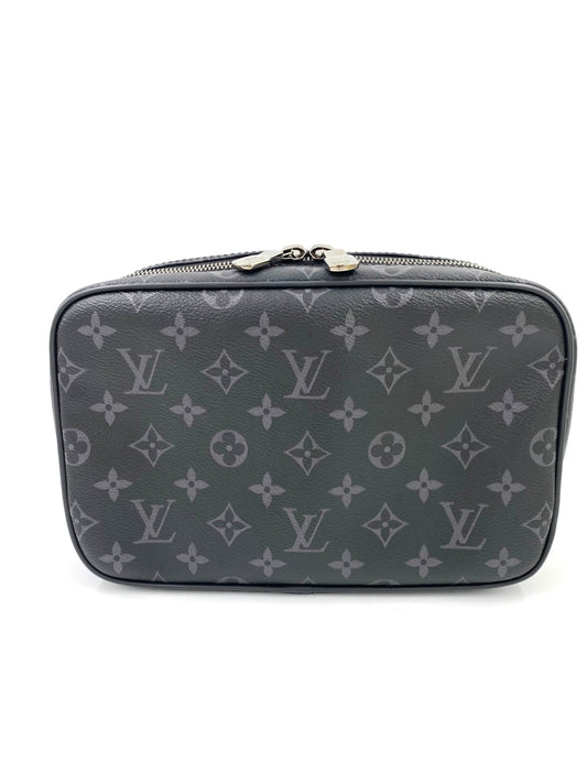 LOUIS VUITTON Trousse Toilette GM Monogram Eclipse - Clutch & Macarons - Chip - Clutch & Macarons - 