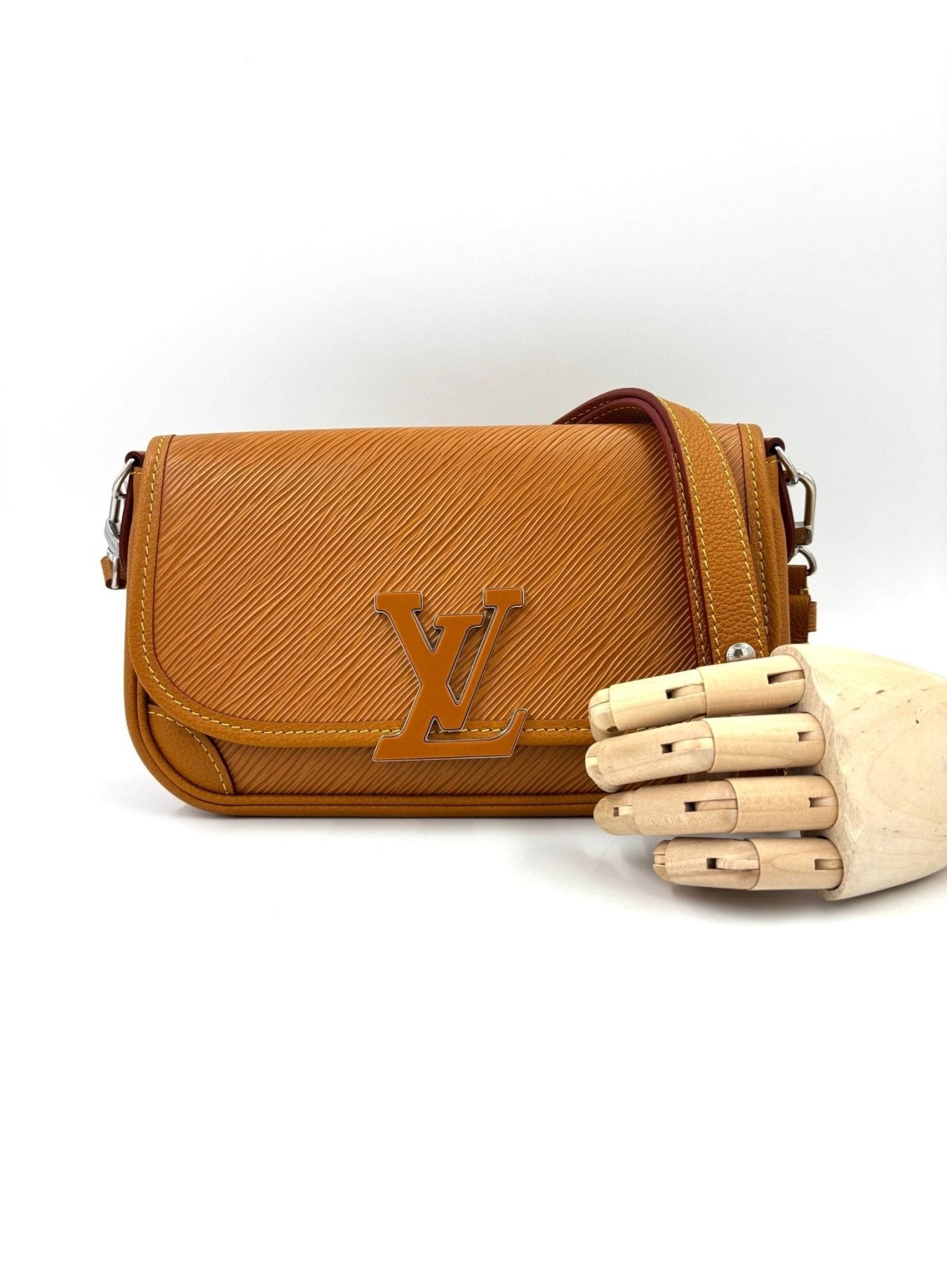 LOUIS VUITTON Buci Epi cognac - Clutch & Macarons - Chip - Clutch & Macarons - 