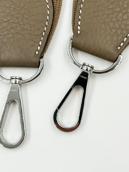 HERMÈS Evelyne 29 Clemence Etoupe PHW