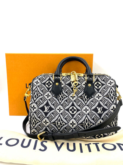 LOUIS VUITTON Speedy Bandouliere 30 1854 noir