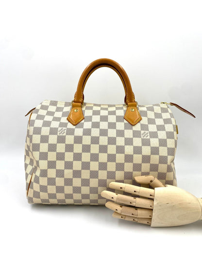 LOUIS VUITTON Speedy 30 Damier Azur - Clutch & Macarons - SP4115 - Clutch & Macarons - 