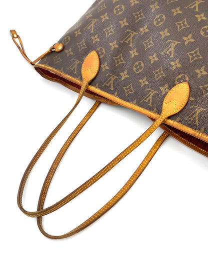 LOUIS VUITTON Neverfull MM Monogram Canvas mit Pochette Pivoine - Clutch & Macarons - CA3194 - Clutch & Macarons - 