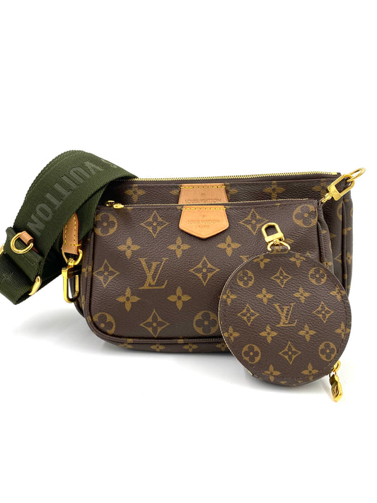 LOUIS VUITTON Multi Pochette Monogram Canvas