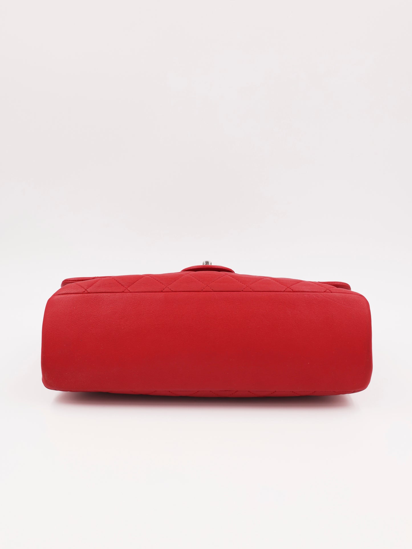 CHANEL Single Flap Jumbo Rue Cambon rot SHW rote gesteppte Designerhandtasche