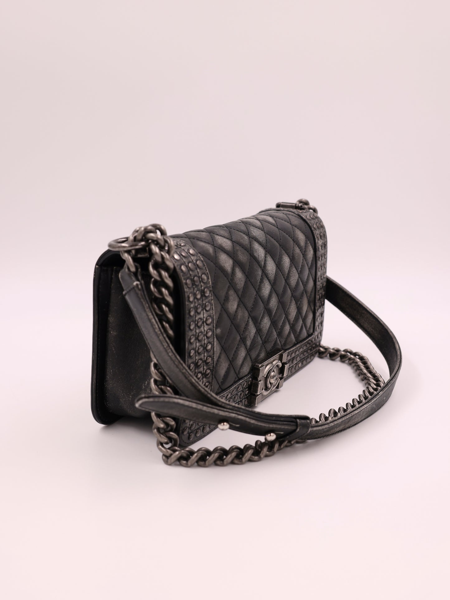 CHANEL Boy Paris-Dallas Medium SHW