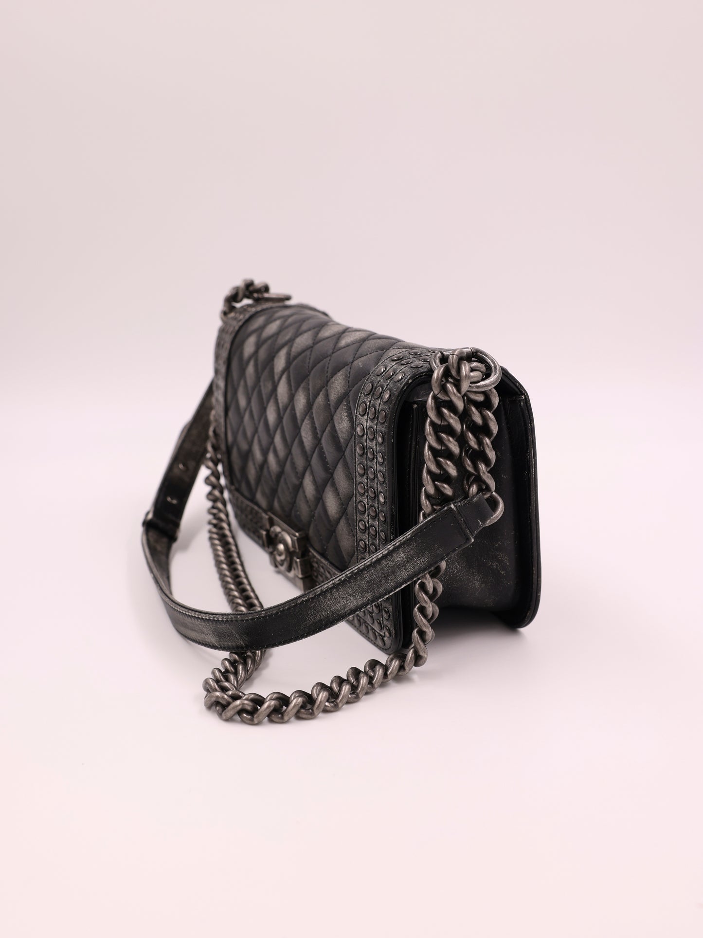 CHANEL Boy Paris-Dallas Medium SHW