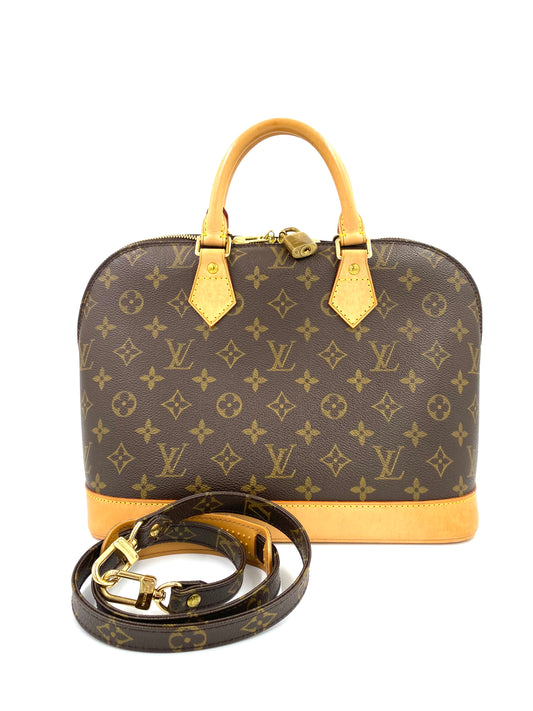 LOUIS VUITTON Alma PM Monogram Canvas mit Schulterriemen