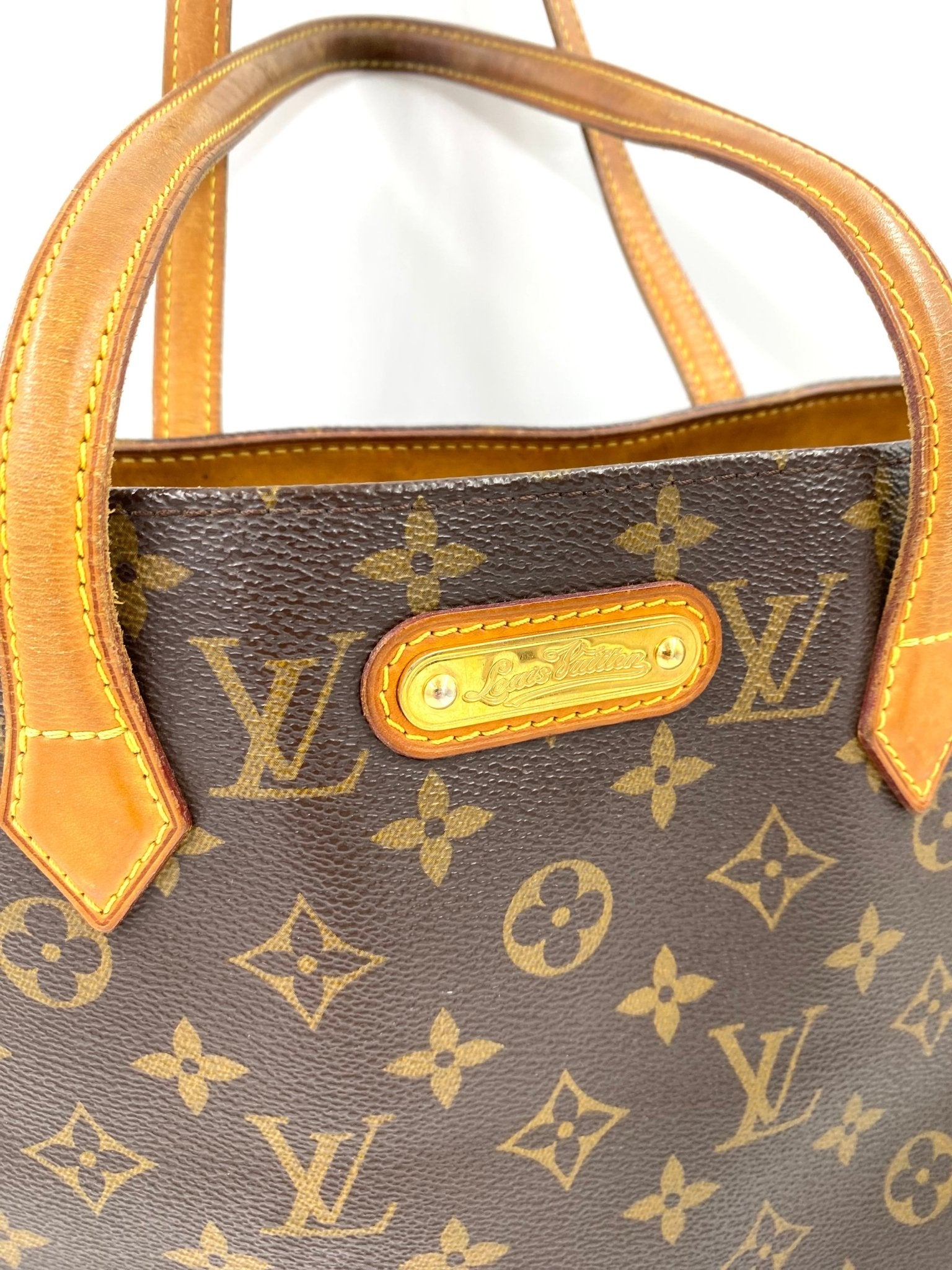 LOUIS VUITTON Wilshire MM Monogram Canvas Shopper - Clutch & Macarons - MI4150 - Clutch & Macarons - 