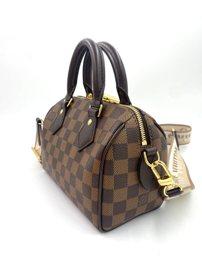 LOUIS VUITTON Speedy Bandouliere 20 Damier ebene