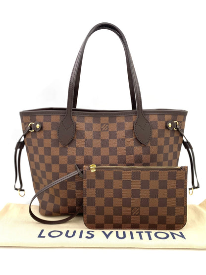 LOUIS VUITTON Neverfull PM Damier ebene mit Pochette - Clutch & Macarons - Chip - Clutch & Macarons - 