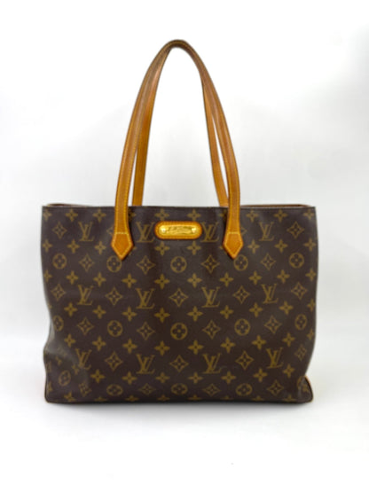 LOUIS VUITTON Wilshire MM Monogram Canvas Shopper - Clutch & Macarons - MI4150 - Clutch & Macarons - 