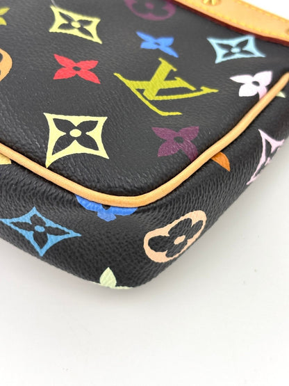 LOUIS VUITTON Pochette Accessoires Multicolor Murakami - Clutch & Macarons - SL0034 - Clutch & Macarons - 