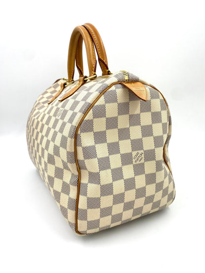 LOUIS VUITTON Speedy 30 Damier Azur - Clutch & Macarons - SP4115 - Clutch & Macarons - 