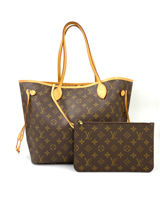 LOUIS VUITTON Neverfull MM Monogram Canvas mit Pochette