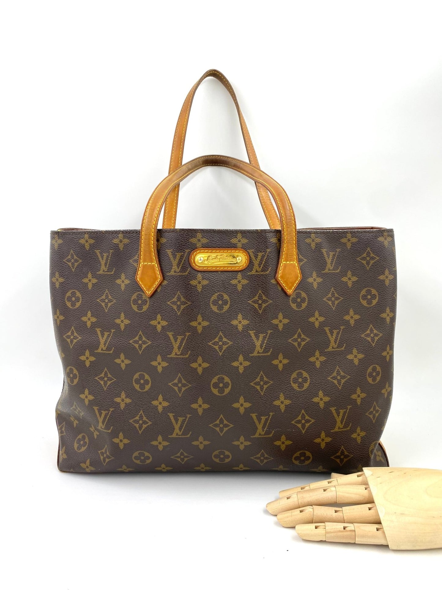 LOUIS VUITTON Wilshire MM Monogram Canvas Shopper - Clutch & Macarons - MI4150 - Clutch & Macarons - 