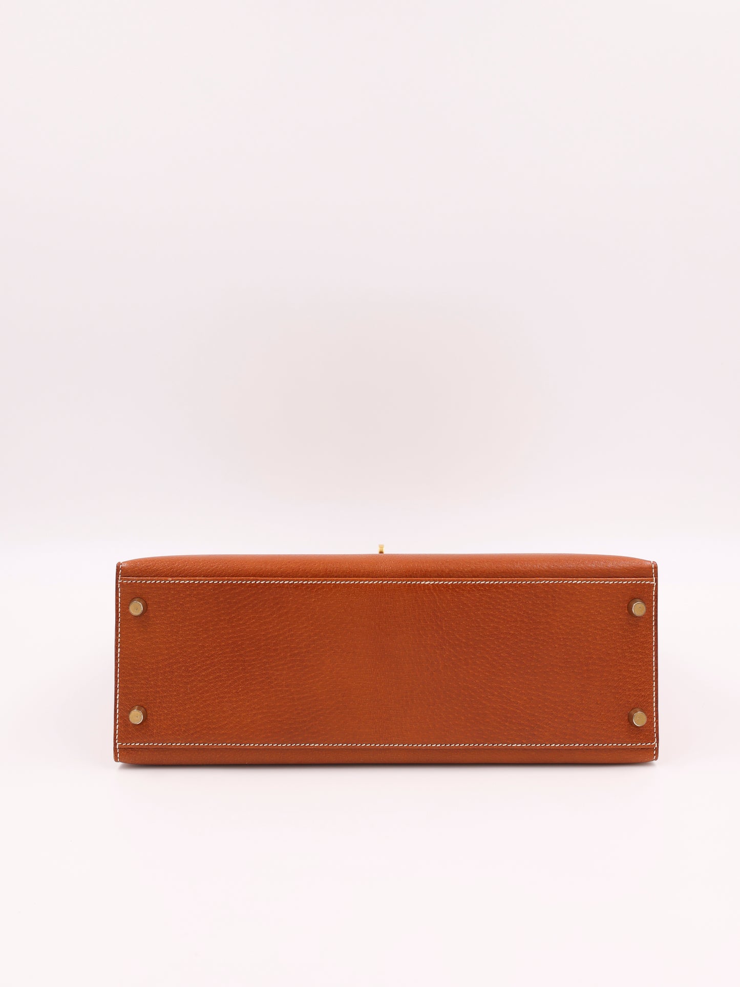 HERMÈS Kelly 32 cognac GHW