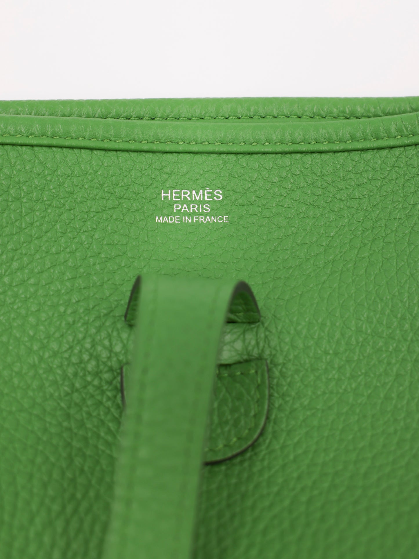 HERMÈS Evelyne 29 Vert Yucca PHW