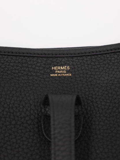 HERMÈS Evelyne 29 Clemence schwarz PHW