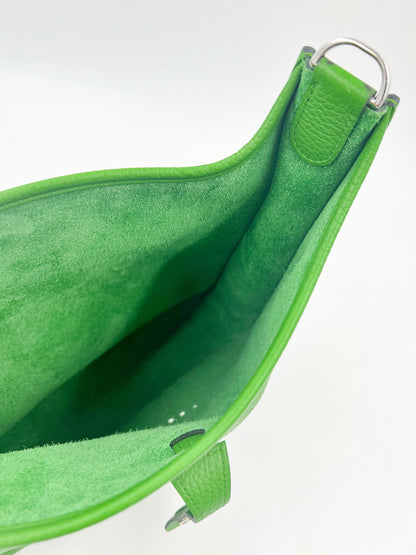 HERMÈS Evelyne 29 Vert Yucca PHW