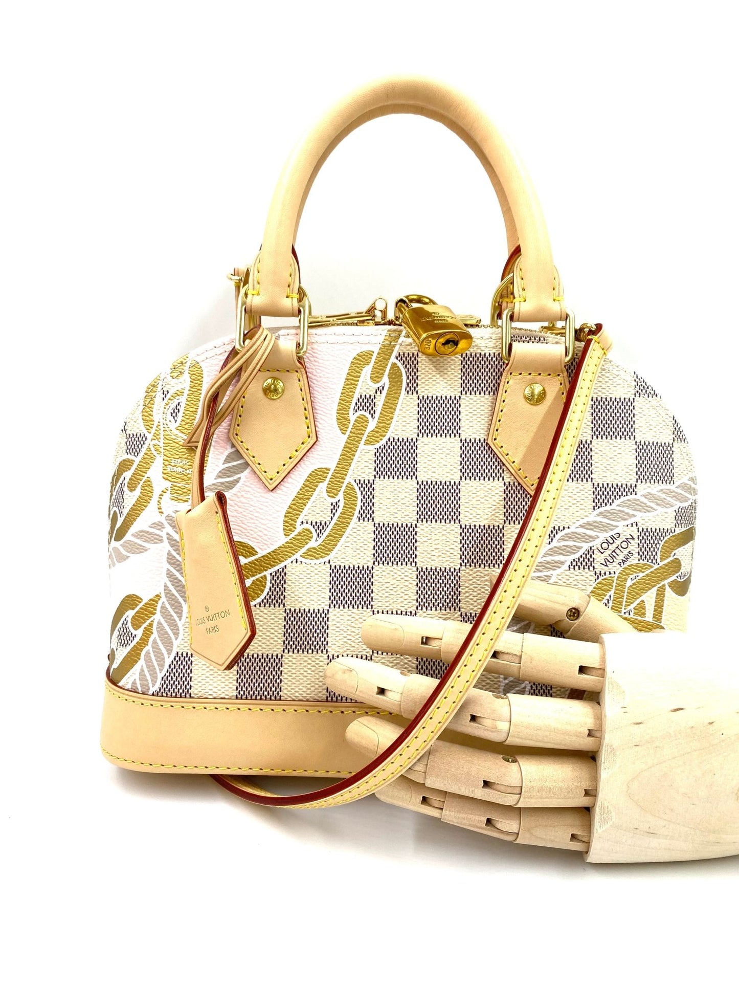 LOUIS VUITTON Alma BB Nautical Damier azur - Clutch & Macarons - Chip - Clutch & Macarons - 