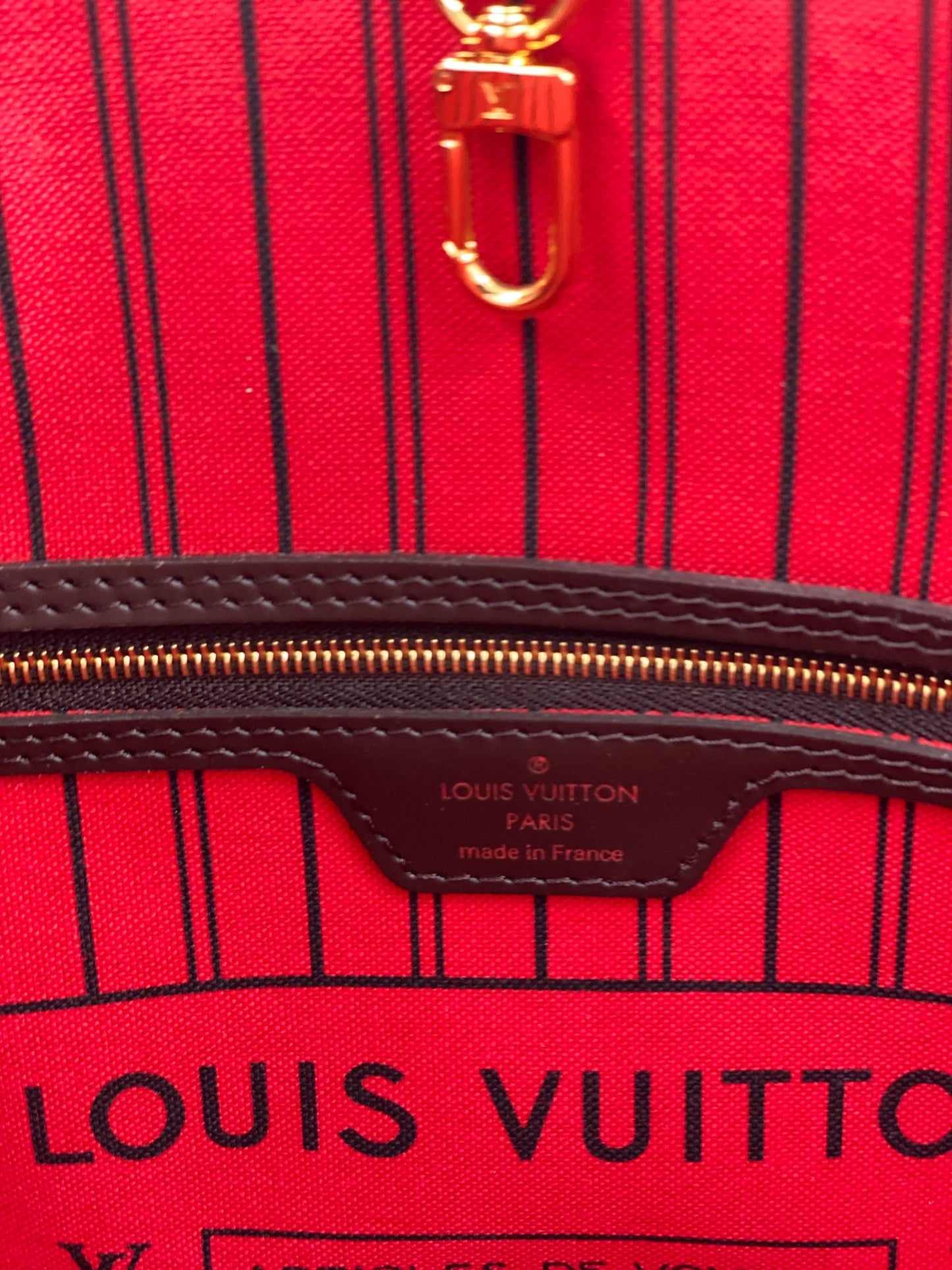 LOUIS VUITTON Neverfull PM Damier ebene mit Pochette - Clutch & Macarons - Chip - Clutch & Macarons - 