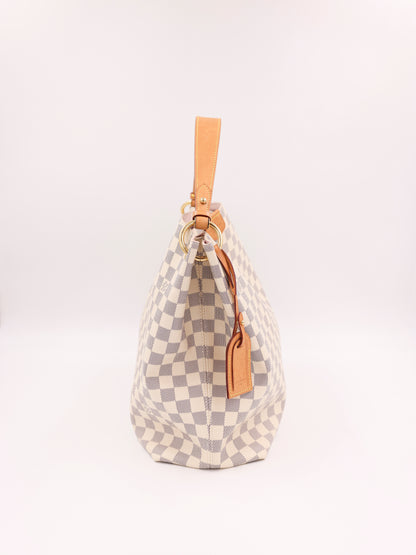 LOUIS VUITTON Graceful MM Damier Azur