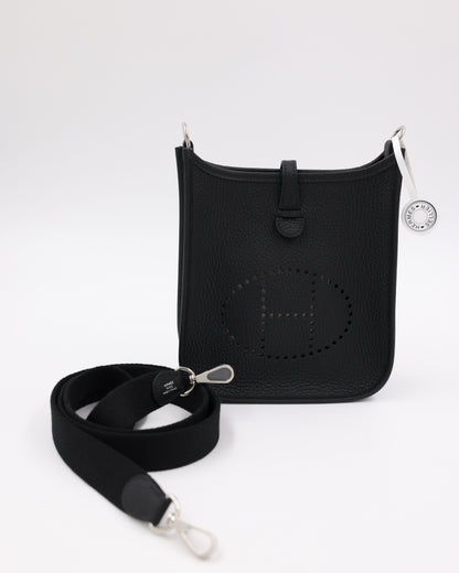 HERMÈS Evelyne 16 Noir PHW