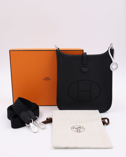 HERMÈS Evelyne 16 Noir PHW