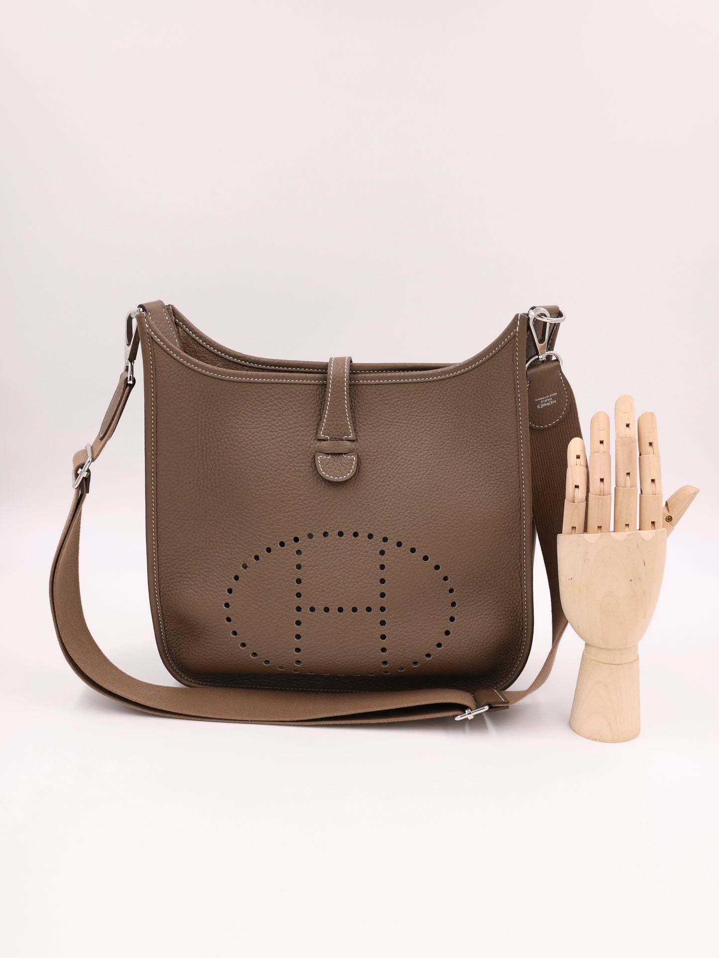 HERMÈS Evelyne 29 Clemence Etoupe PHW