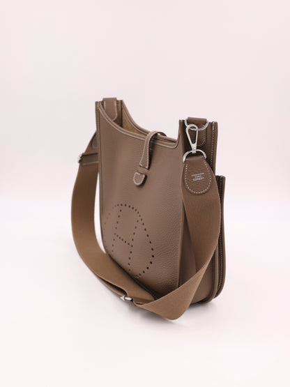 HERMÈS Evelyne 29 Clemence Etoupe PHW