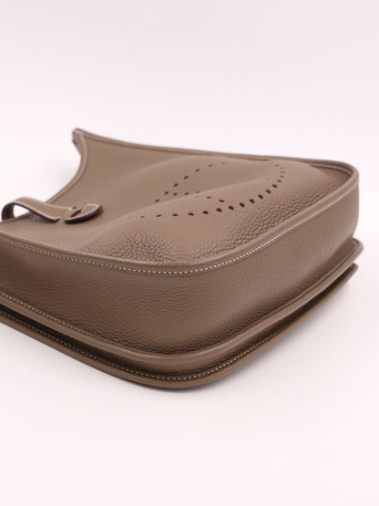 HERMÈS Evelyne 29 Clemence Etoupe PHW