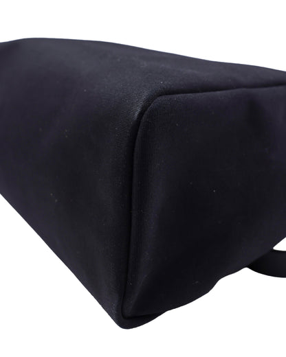 HERMÈS Herbag 39 Messenger schwarz PHW schwarze Designerhandtasche Detailansicht