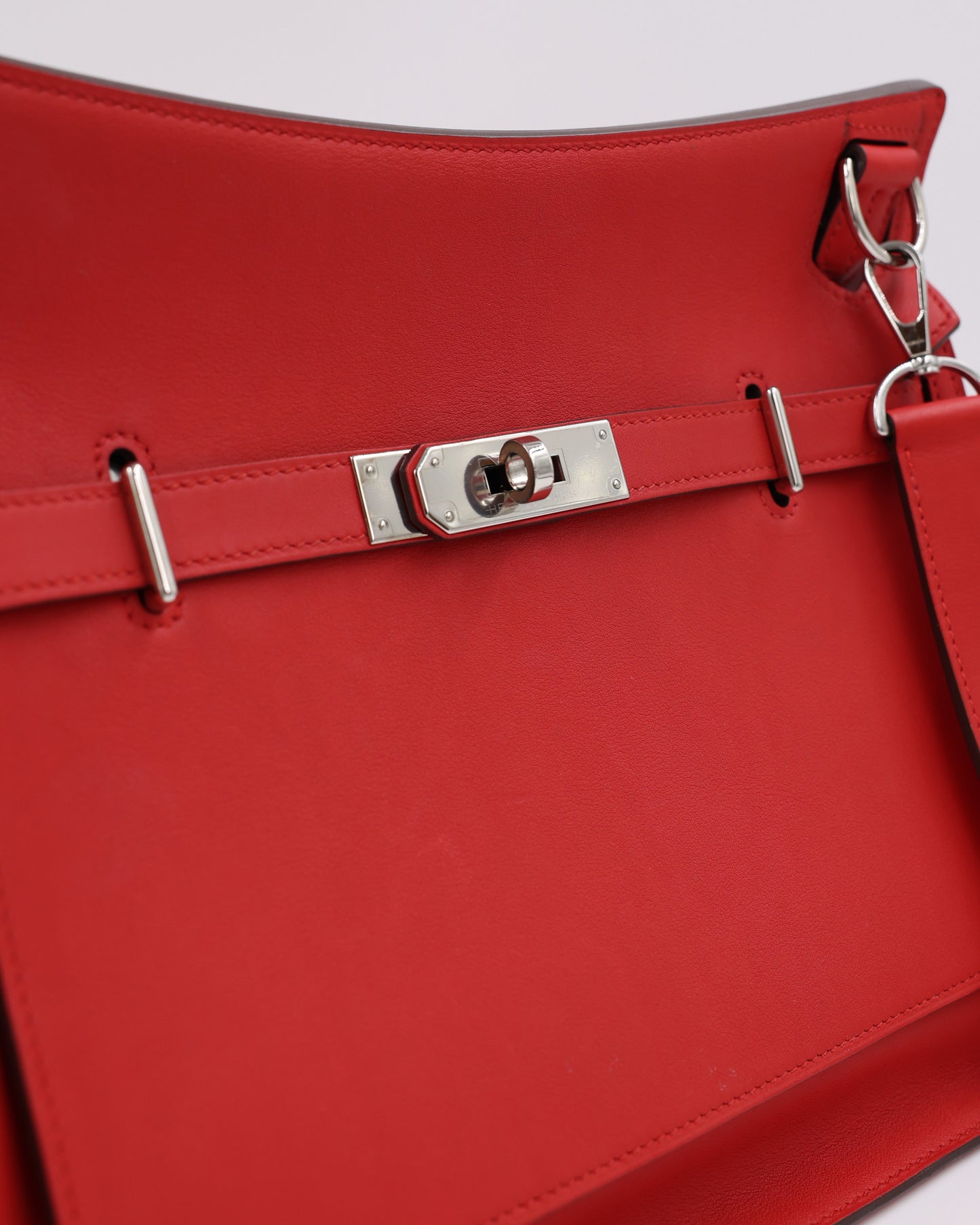 HERMÈS Jypsière 26 Swift Rouge PHW