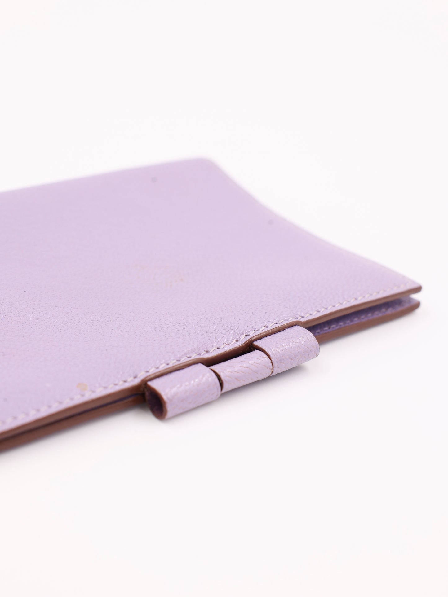 HERMÈS Agenda Mysoreleder lila PHW