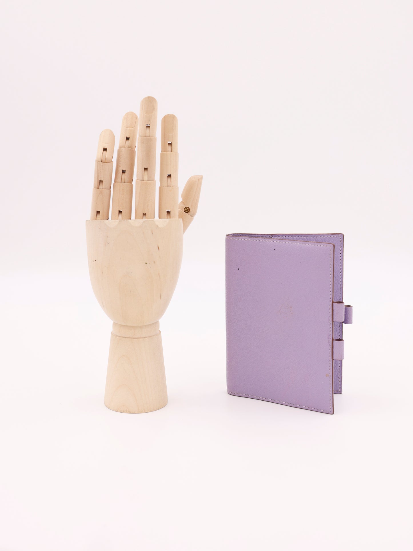 HERMÈS Agenda Mysoreleder lila PHW