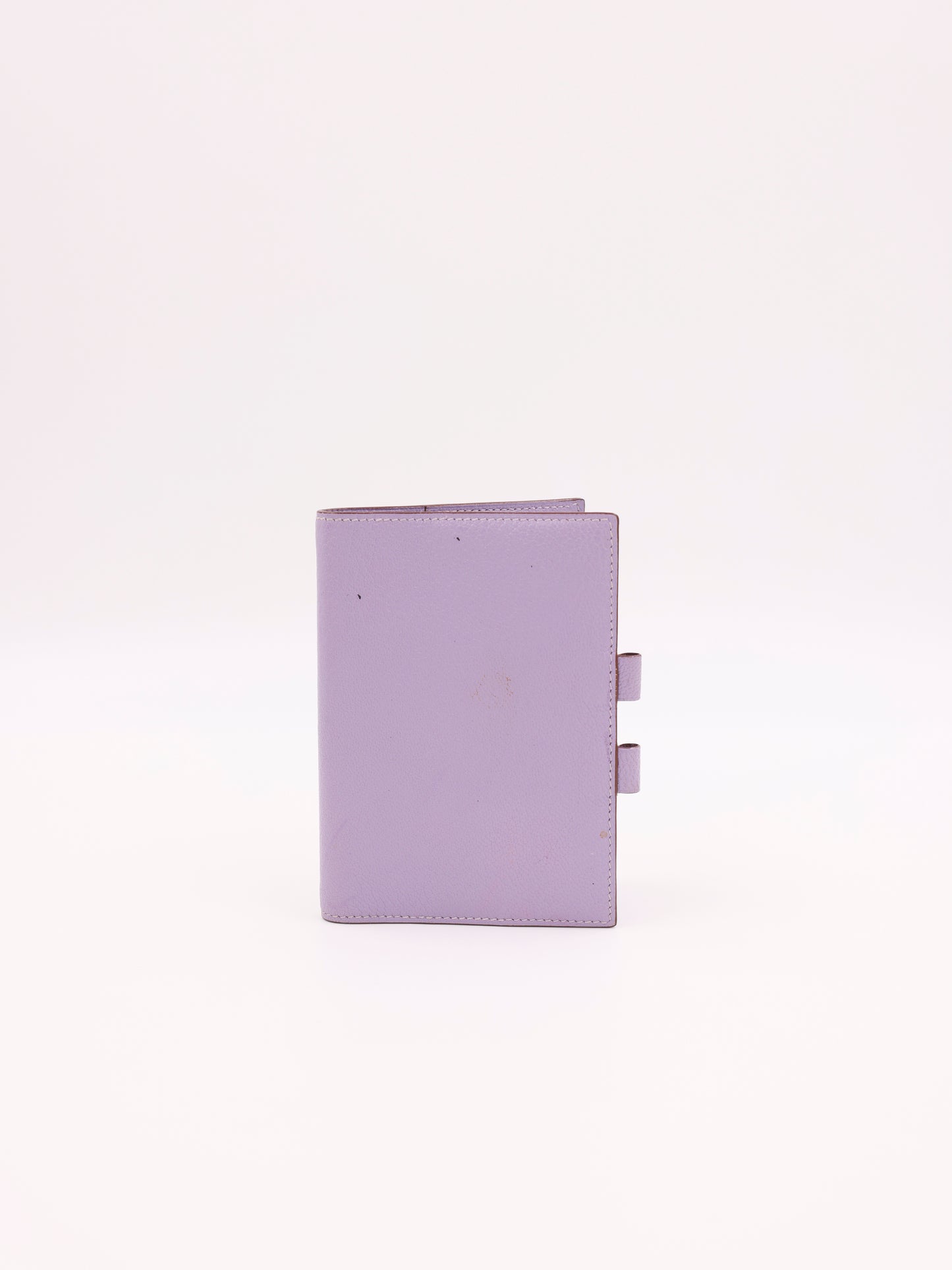 HERMÈS Agenda Mysoreleder lila PHW