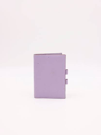 HERMÈS Agenda Mysoreleder lila PHW