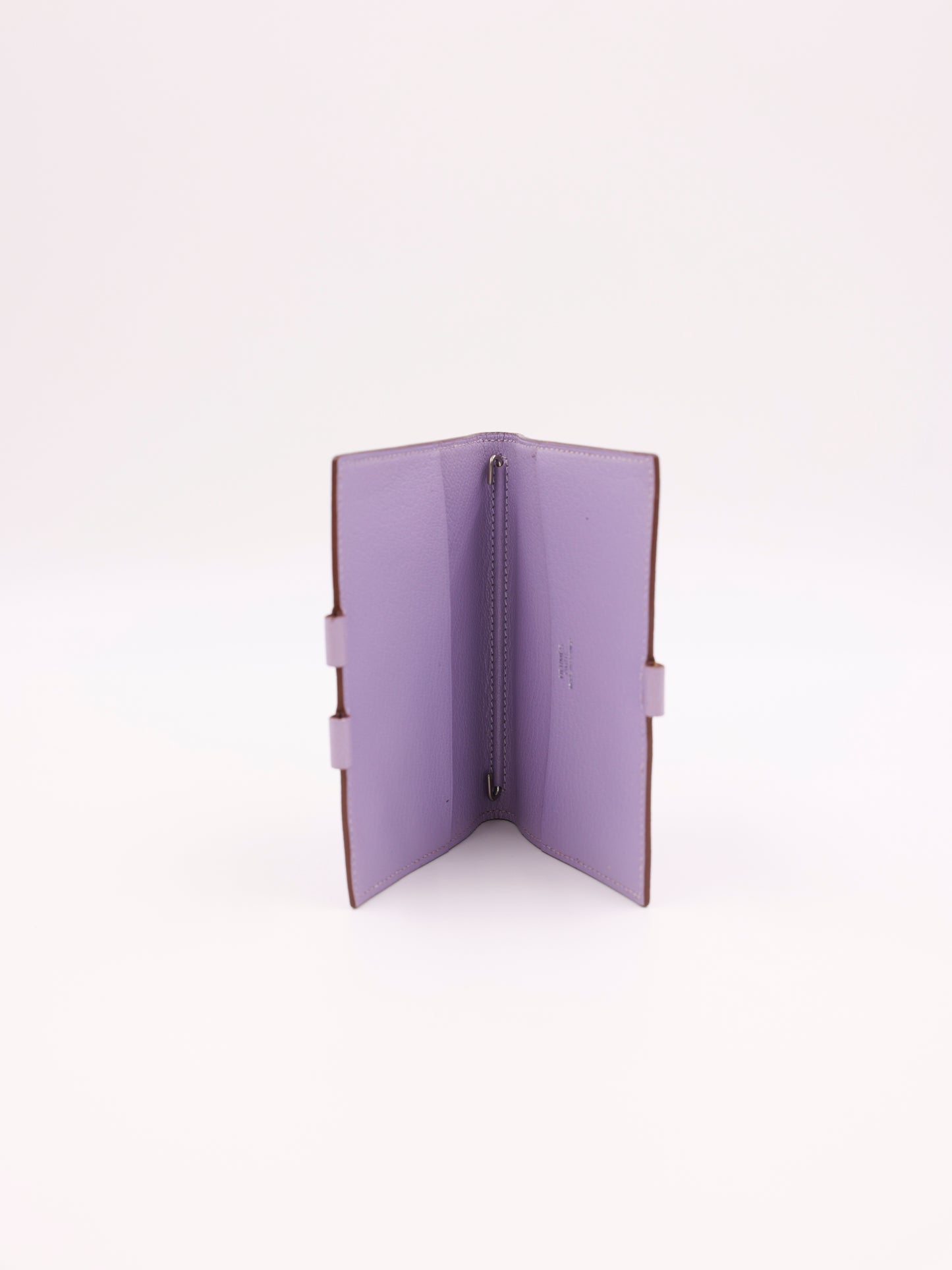 HERMÈS Agenda Mysoreleder lila PHW