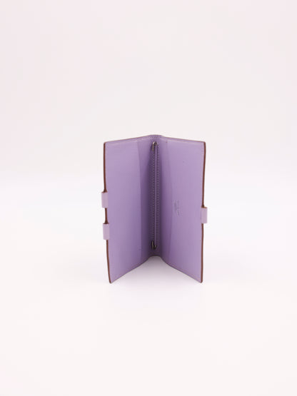 HERMÈS Agenda Mysoreleder lila PHW