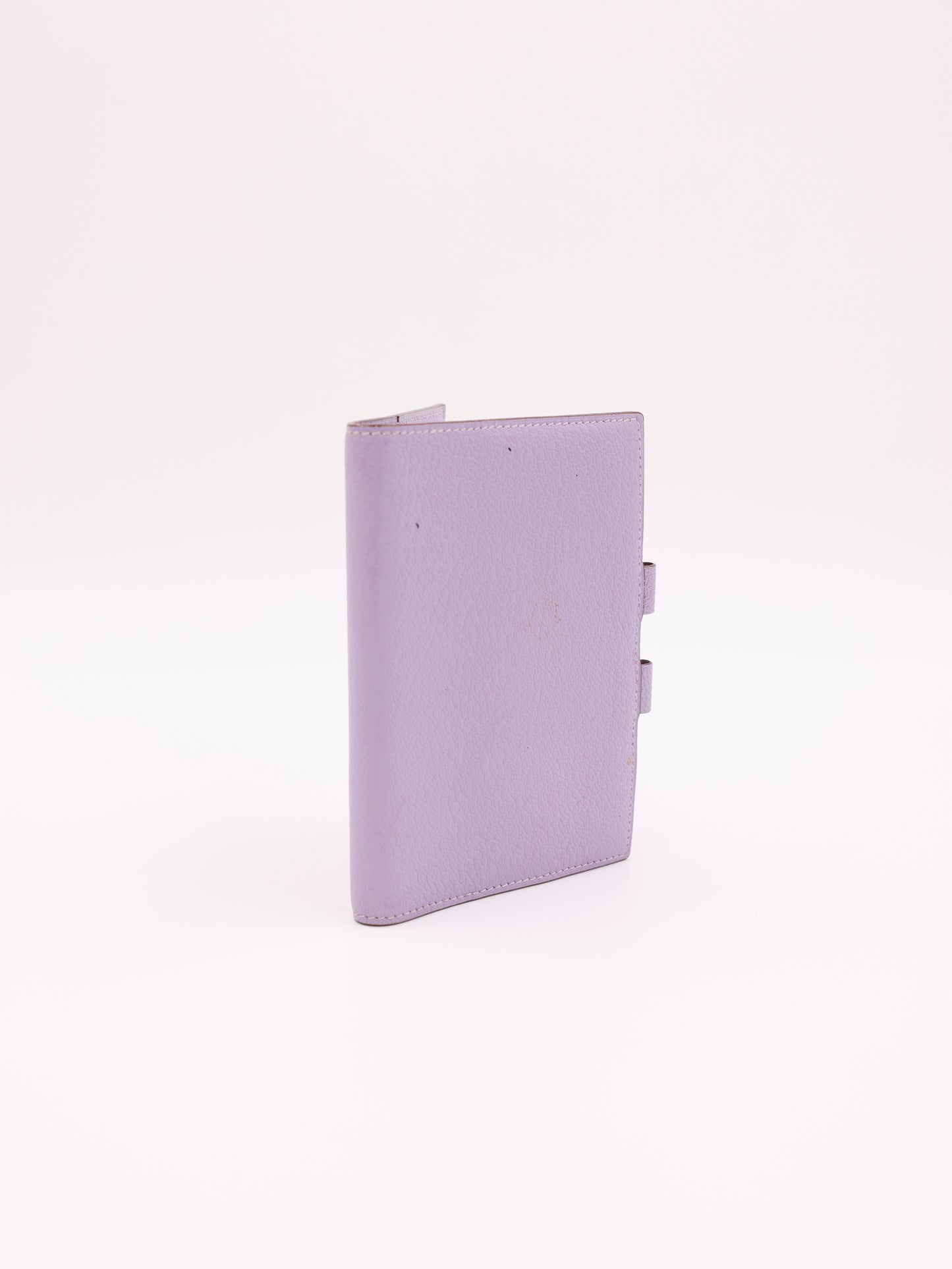 HERMÈS Agenda Mysoreleder lila PHW