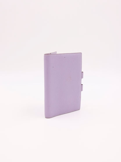 HERMÈS Agenda Mysoreleder lila PHW