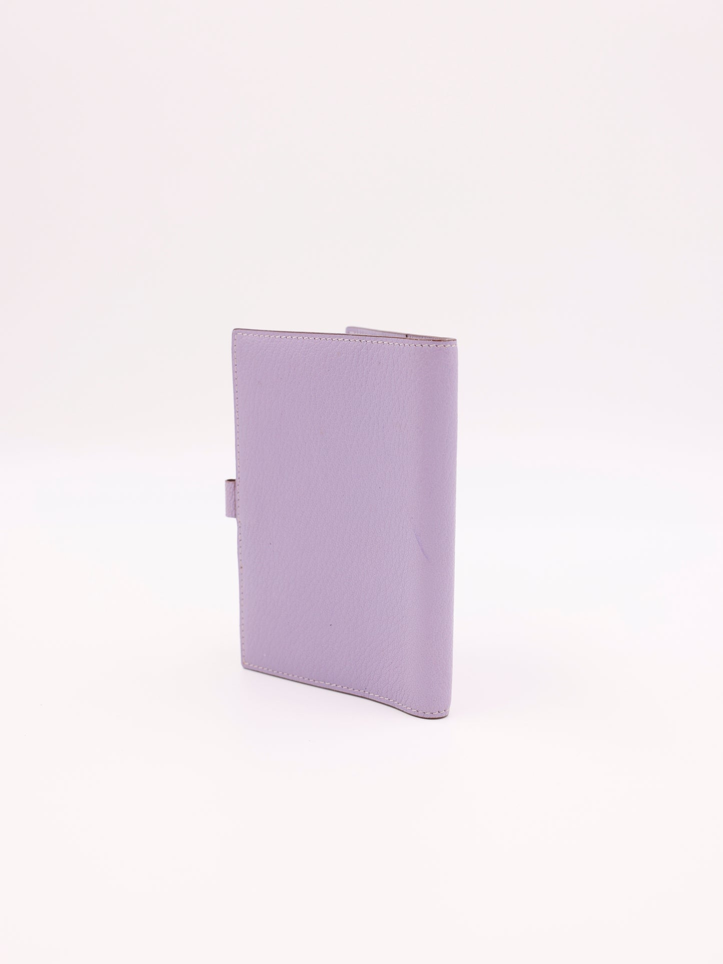 HERMÈS Agenda Mysoreleder lila PHW