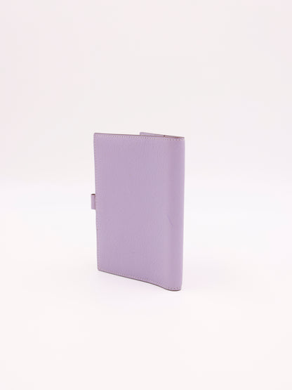 HERMÈS Agenda Mysoreleder lila PHW