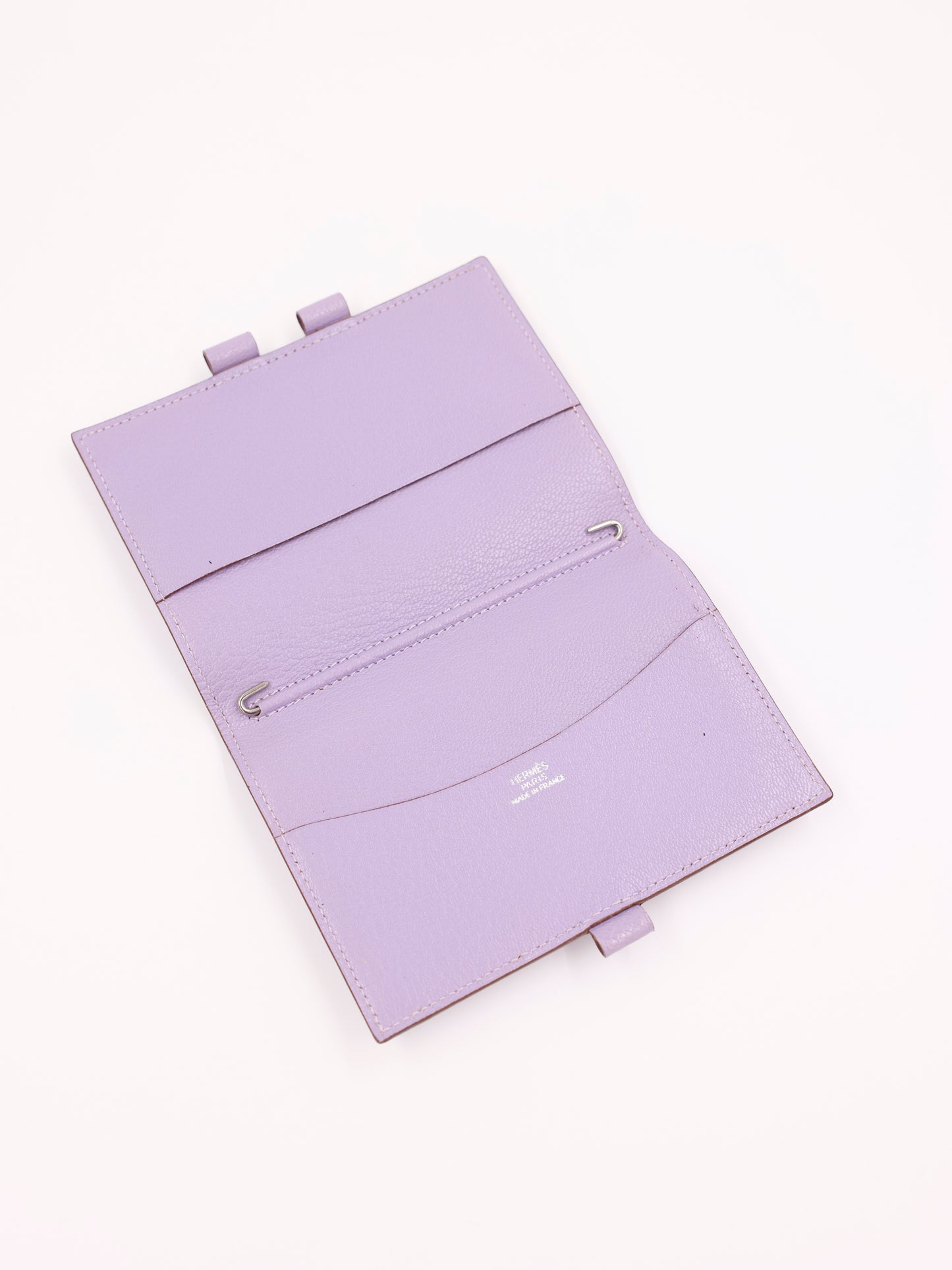 HERMÈS Agenda Mysoreleder lila PHW
